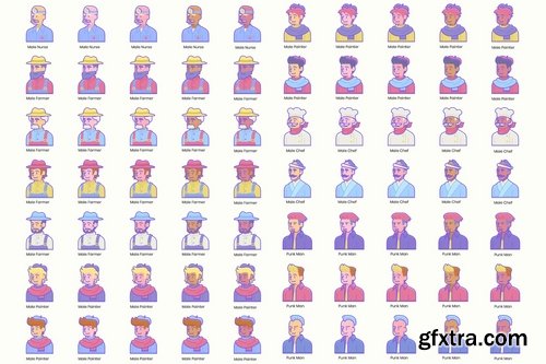 795 Diversity Avatars