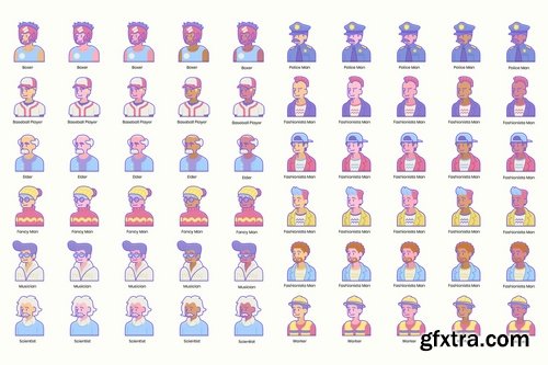 795 Diversity Avatars