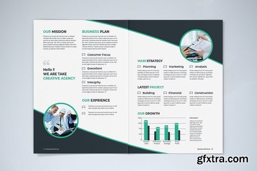 Bifold Modern Business Brochure