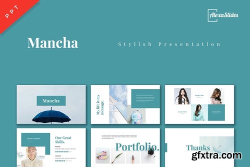 Mancha - Stylist - Powerpoint, Keynote, Google Slides Templates