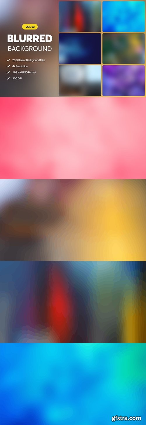 Blurred Backgrounds Pack Vol-02