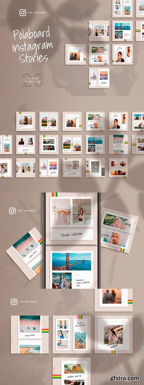 Polaboard Instagram Social Kit