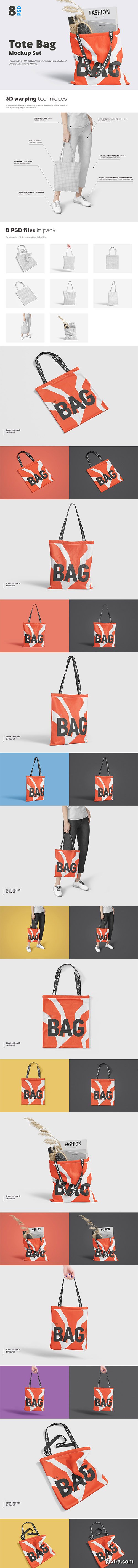 CreativeMarket - Tote Bag Mockup 3719190