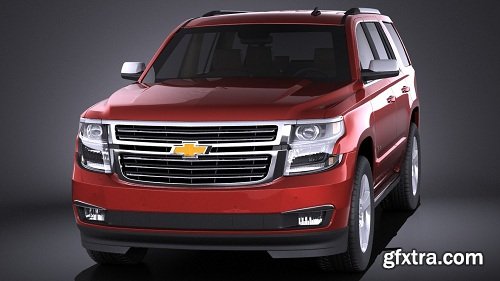 Chevrolet Tahoe 2015 3d Model