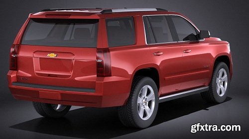 Chevrolet Tahoe 2015 3d Model