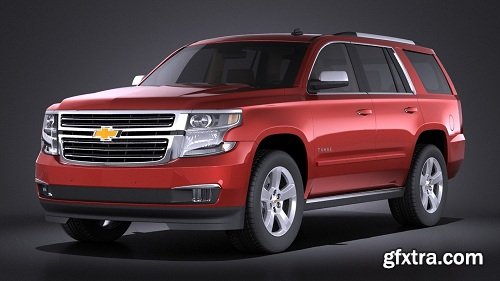 Chevrolet Tahoe 2015 3d Model