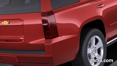 Chevrolet Tahoe 2015 3d Model