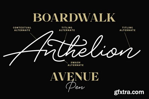 Boardwalk Avenue Font Family