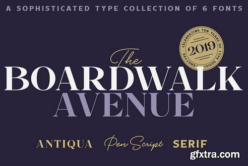 Boardwalk Avenue Font Family