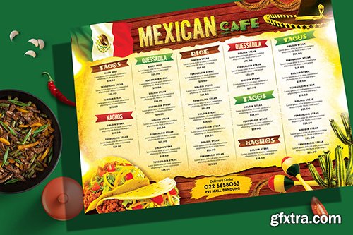 Mexican Menu