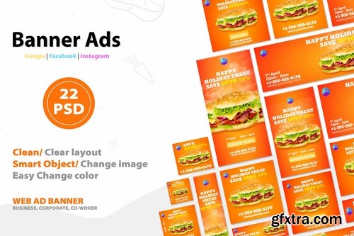 Food Google Ads Web Banner V.1 - FT