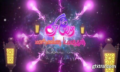 Videohive - Universe Zoom In Out Ramadan Kareem - 11923774