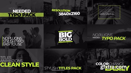 Stylish Titles Pack V3 219048