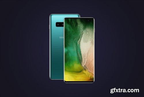 Samsung Galaxy S10 Plus Mockup