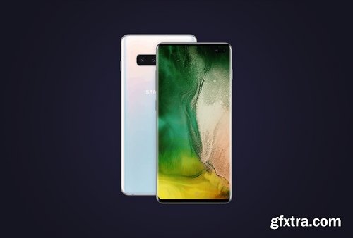 Samsung Galaxy S10 Plus Mockup