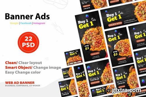 Food Google Ads Web Banner V.3