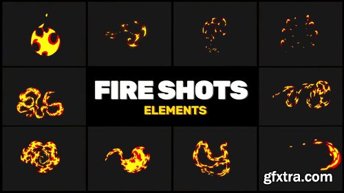 Fire Shots Hand Drawn 219029