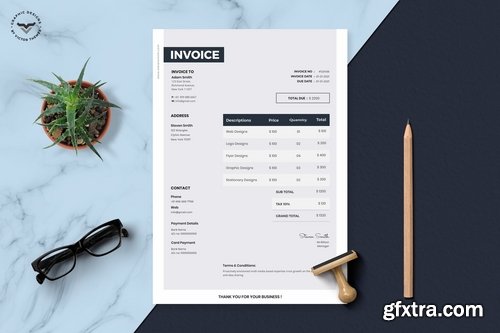 Corporate Invoice Template