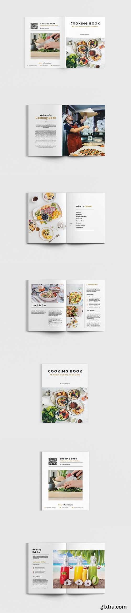 Foody - A4 Food & Cooking Brochure Template