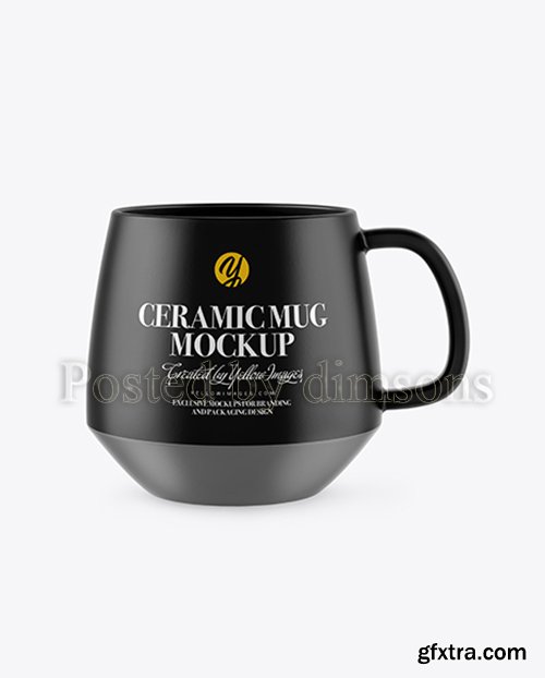 Matte Ceramic Mug Mockup 42612