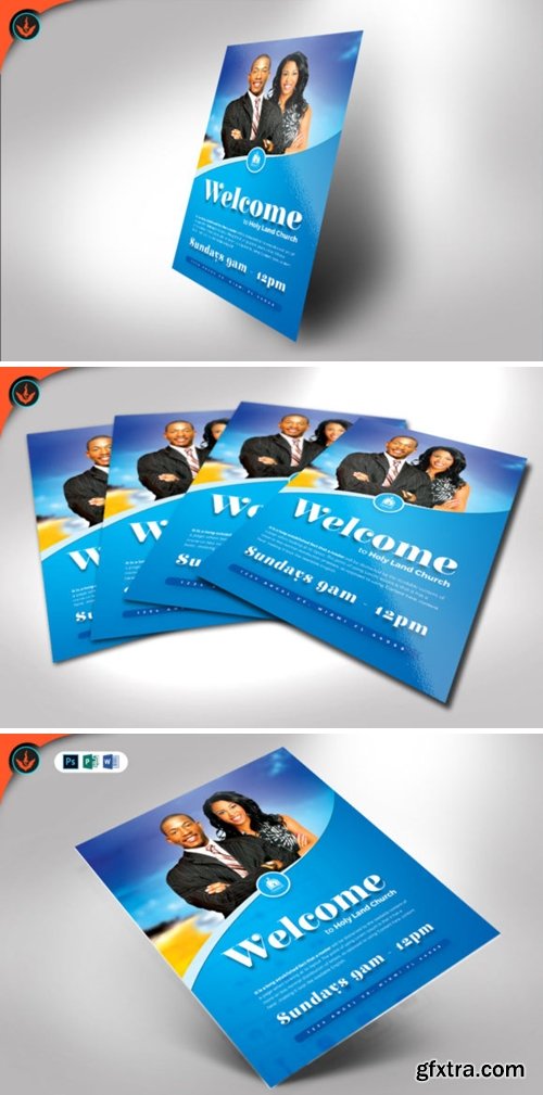 Church Welcome Cover Template