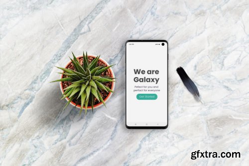 CreativeMarket - Galaxy S10 Mockups 3552933