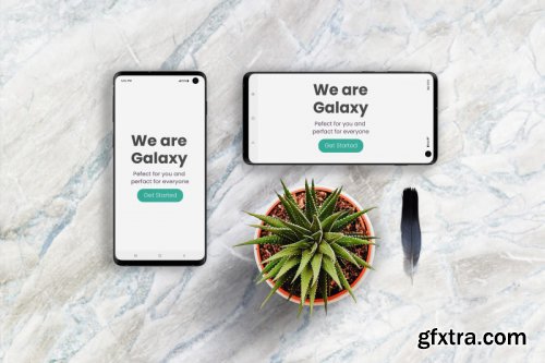 CreativeMarket - Galaxy S10 Mockups 3552933