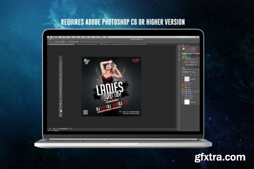 Ladies Night Vibe Club Template