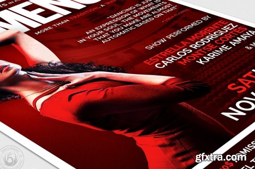 Flamenco Flyer Template V1