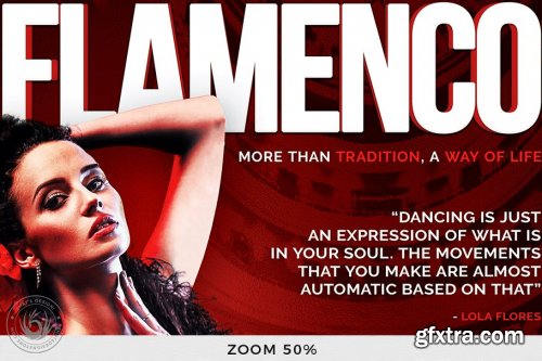 Flamenco Flyer Template V1