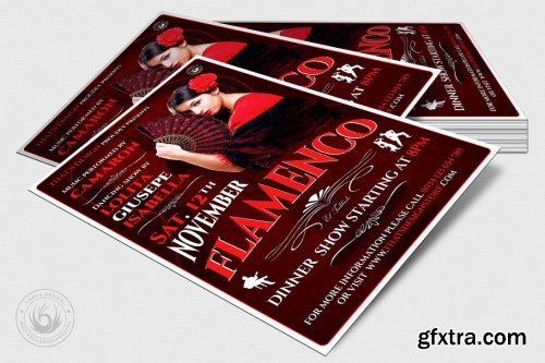 Flamenco Flyer Template V2