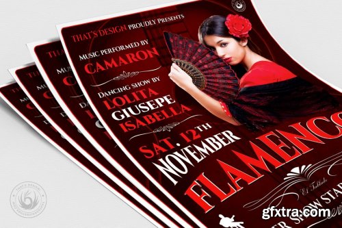 Flamenco Flyer Template V2