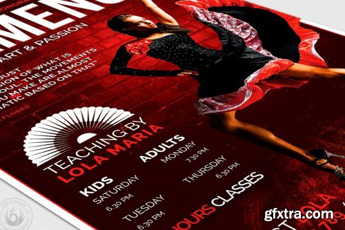 Flamenco Flyer Template V3