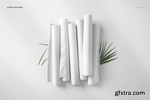 CreativeMarket - Fabric Rolls Mockup 71 FF v 6 3341104