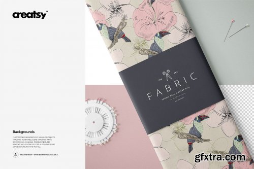 CreativeMarket - Fabric Bolt Mockup 55 FF v 6 3320178