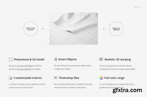 CreativeMarket - Fabric Layers Mockup 13 FF v 6 3277964