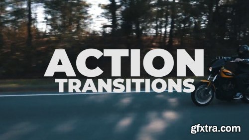 Action Transitions - Premiere Pro Templates 209348