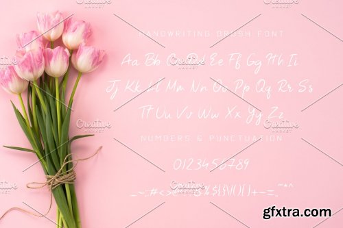 CreativeMarket - Feel Time Brush Font 3661454