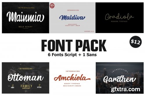 CreativeMarket - Font Pack Edition 1 3685493