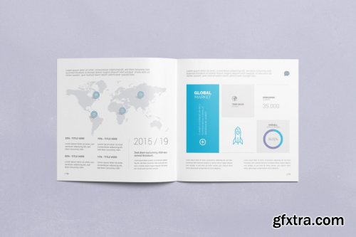 CreativeMarket - Multipurpose Square Brochure