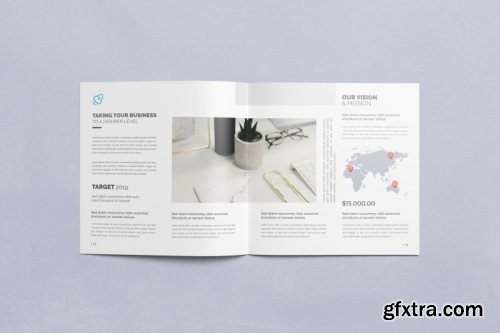 CreativeMarket - Multipurpose Square Brochure