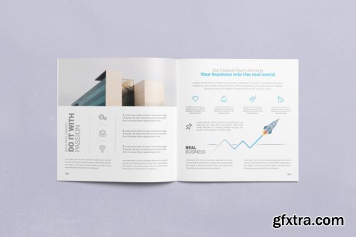 CreativeMarket - Multipurpose Square Brochure