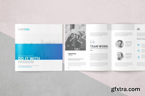 CreativeMarket - Multipurpose Square Brochure