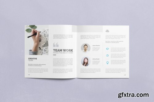 CreativeMarket - Multipurpose Square Brochure