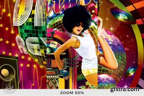 Disco Music Flyer Bundle V1