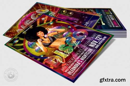 Disco Music Flyer Bundle V1