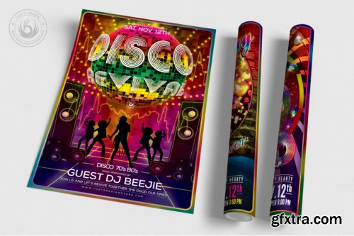 Disco Music Flyer Bundle V1