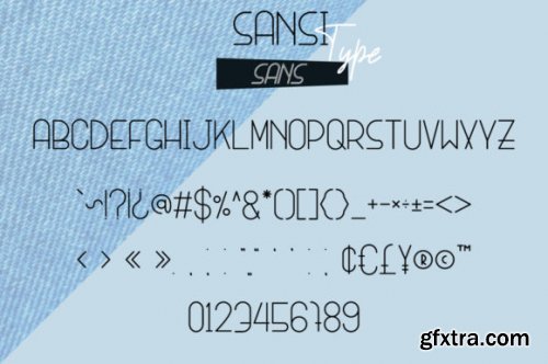 Sansi Type Font Duo