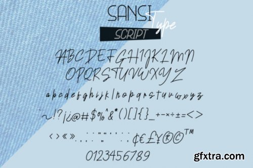 Sansi Type Font Duo