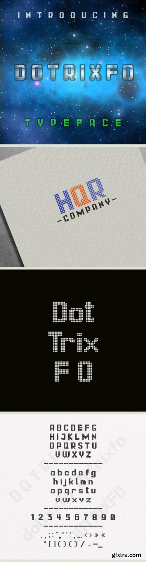 GraphicRiver - Dotrixfo Font 22806128